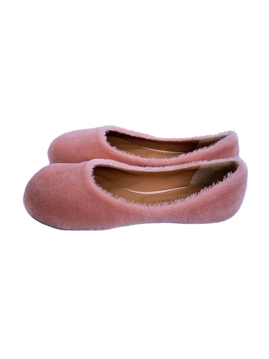 【中古】PIPPICHIC◆平ったいパンプス/37.5/PNK/PP22【シューズ】