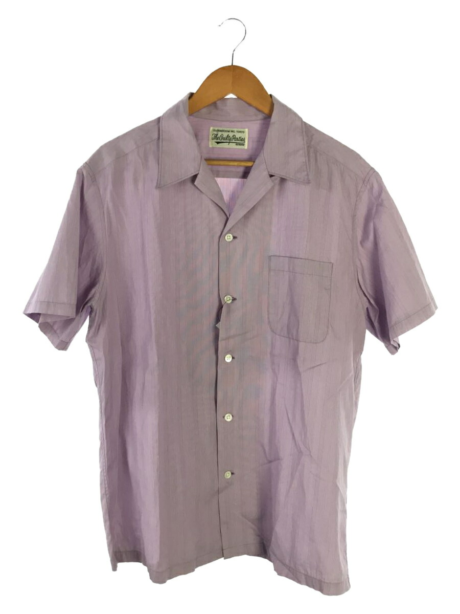 wacko maria ワコマリア　50s シャツ　ブラウン 半袖シャツ WACKO MARIA (ワコマリア) 50's SHIRTS オープンカラー シャツ