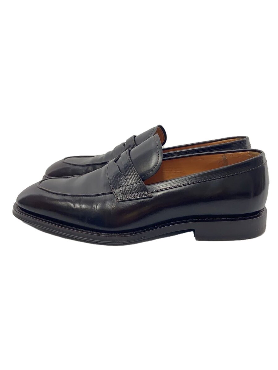 【中古】LOUIS VUITTON◆ローファー/UK6.5/BRW/レザー/ケンジントンライン/コインローファー/かかと内側難有【シューズ】｜2ｎｄ STREET 店