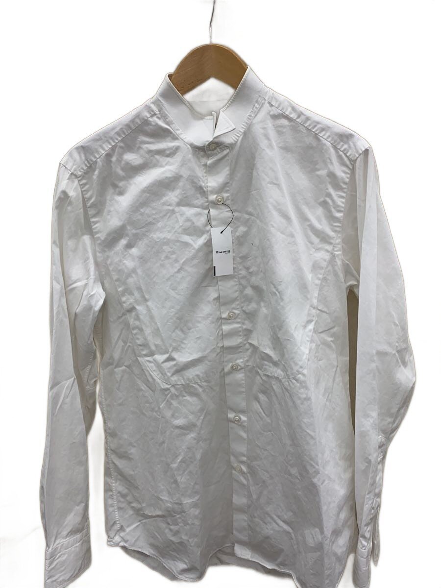 【中古】Salvatore Piccolo◆スタンドカラー/バンドカラー/長袖シャツ/M/コットン/WHT【メンズウェア】｜2ｎｄ STREET 店