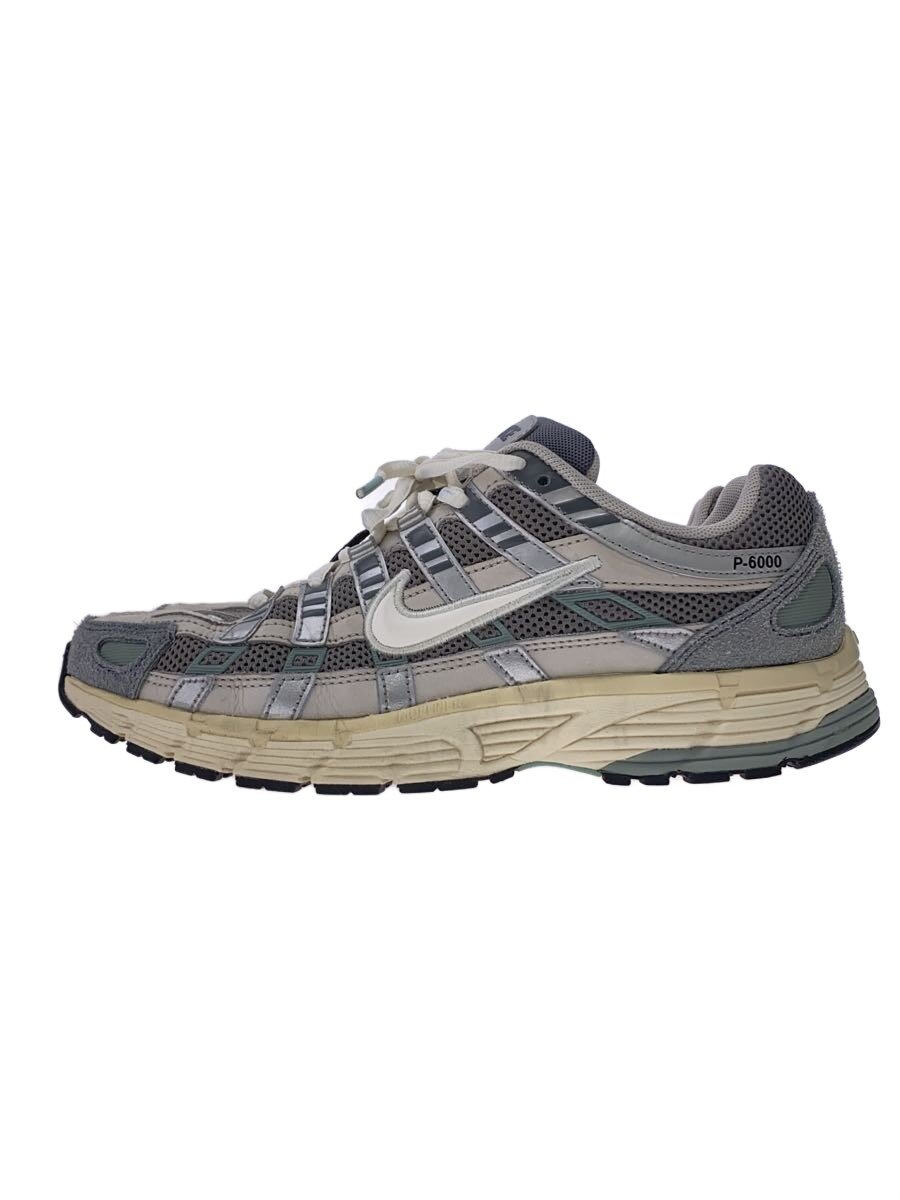 【中古】NIKE◆P-6000_ピー-6000/25珊/GRY【シューズ】