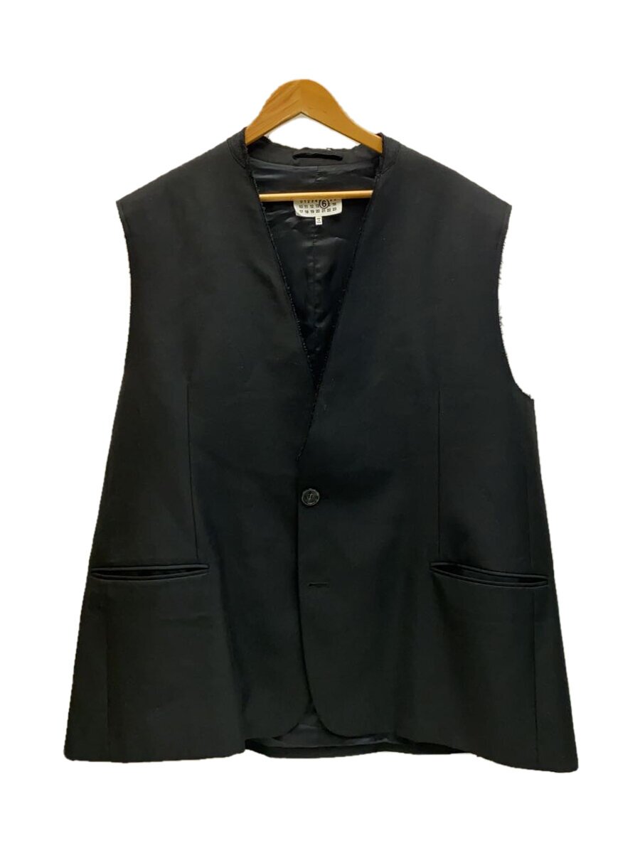 【中古】MM6◆23AW/ジレベスト/M/ポリエステル/BLK/S62FB0051【メンズウェア】|2nd STREET 店