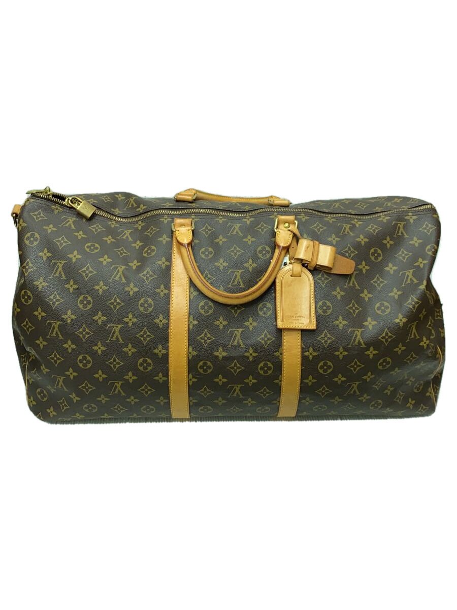 【中古】LOUIS VUITTON◆キーポル60_モノグラム・帆布_BRW/PVC/BRW/モノグラム//【御徒面子】