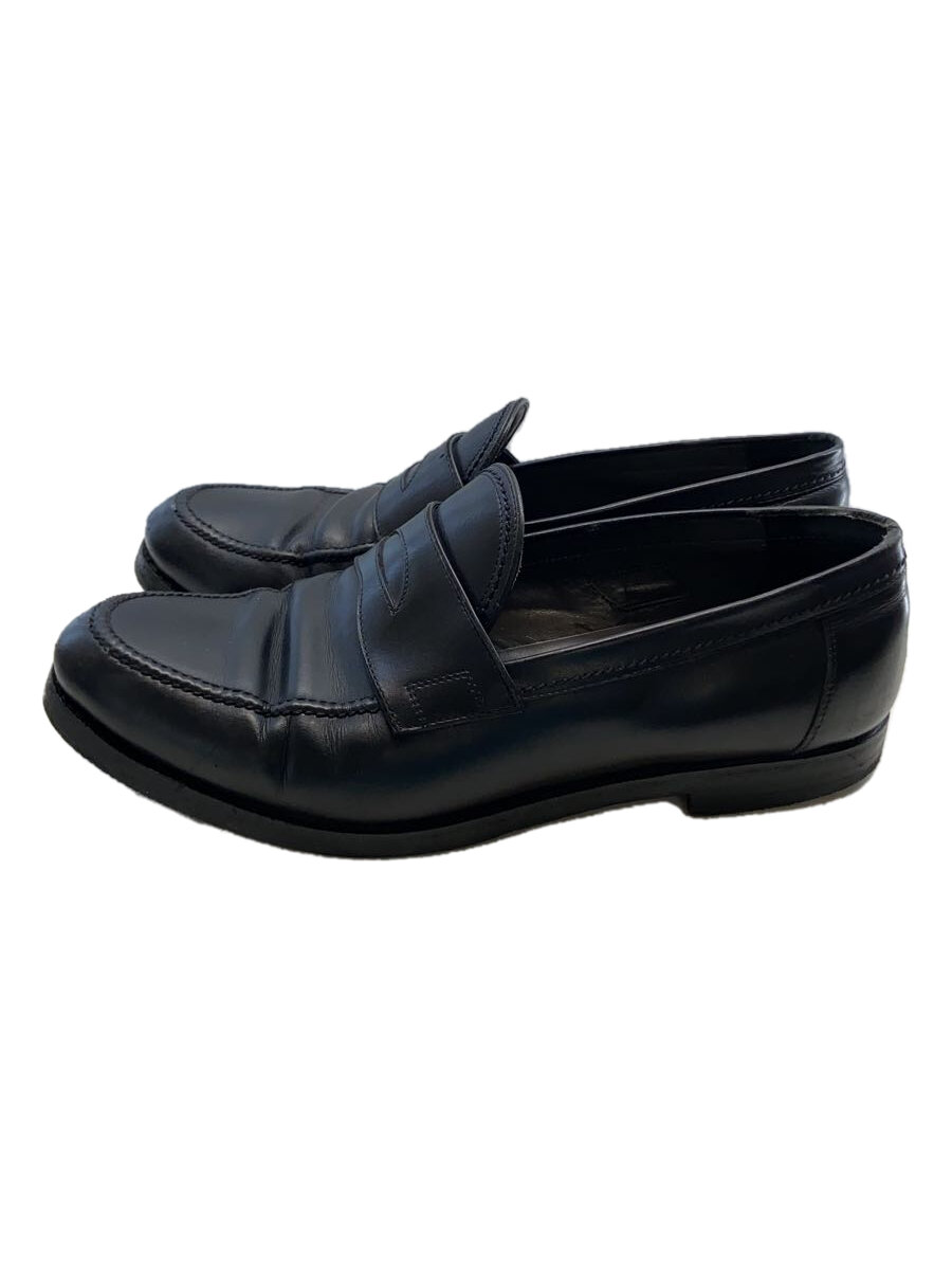 【中古】F.LLI.GIACOMETTI◆ANILOU/アニローカーフ/置き目毛皮/42/BLK/馬革/fg257//? NULL ?【シューズ】