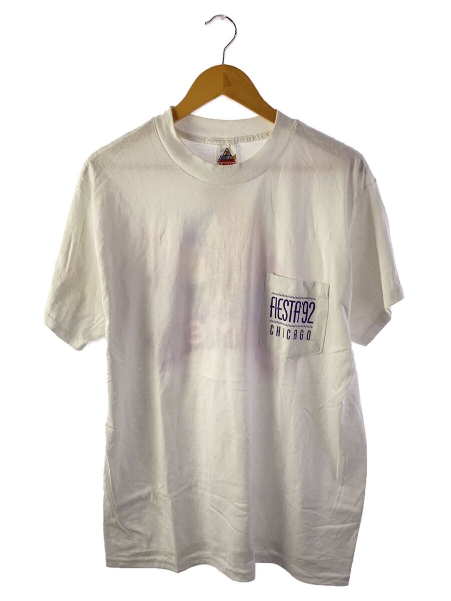【中古】90s/CAMEL/USA製/衣嚢プルオーバー/XL/綿織物/WHT【メンズウェア】
