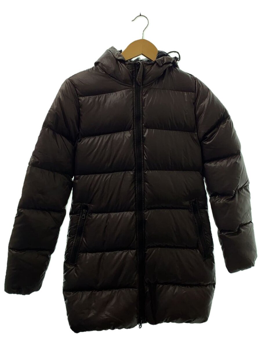【中古】DUVETICA◆落ち込む上衣/38/ナイロン/BRW/無地/D.037.00.FGB-1057R【レディース御召しもの】