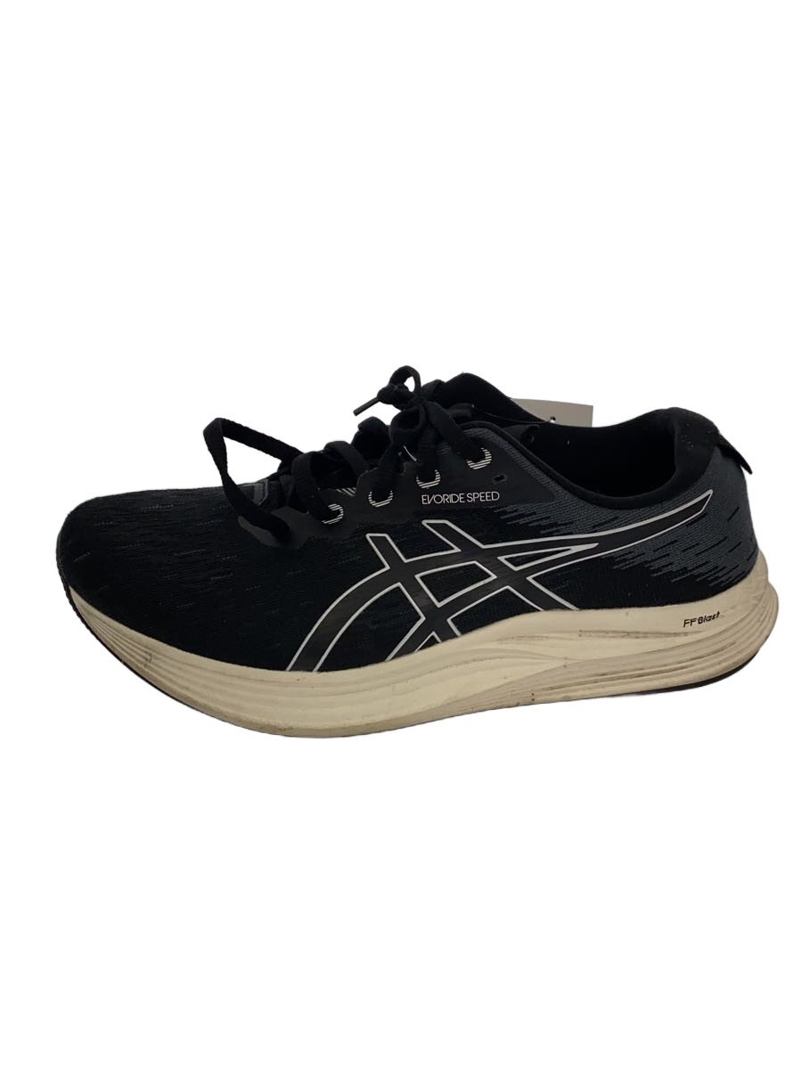 【中古】ASICS◆evoride speed 2/26/BLK【スポーツ】