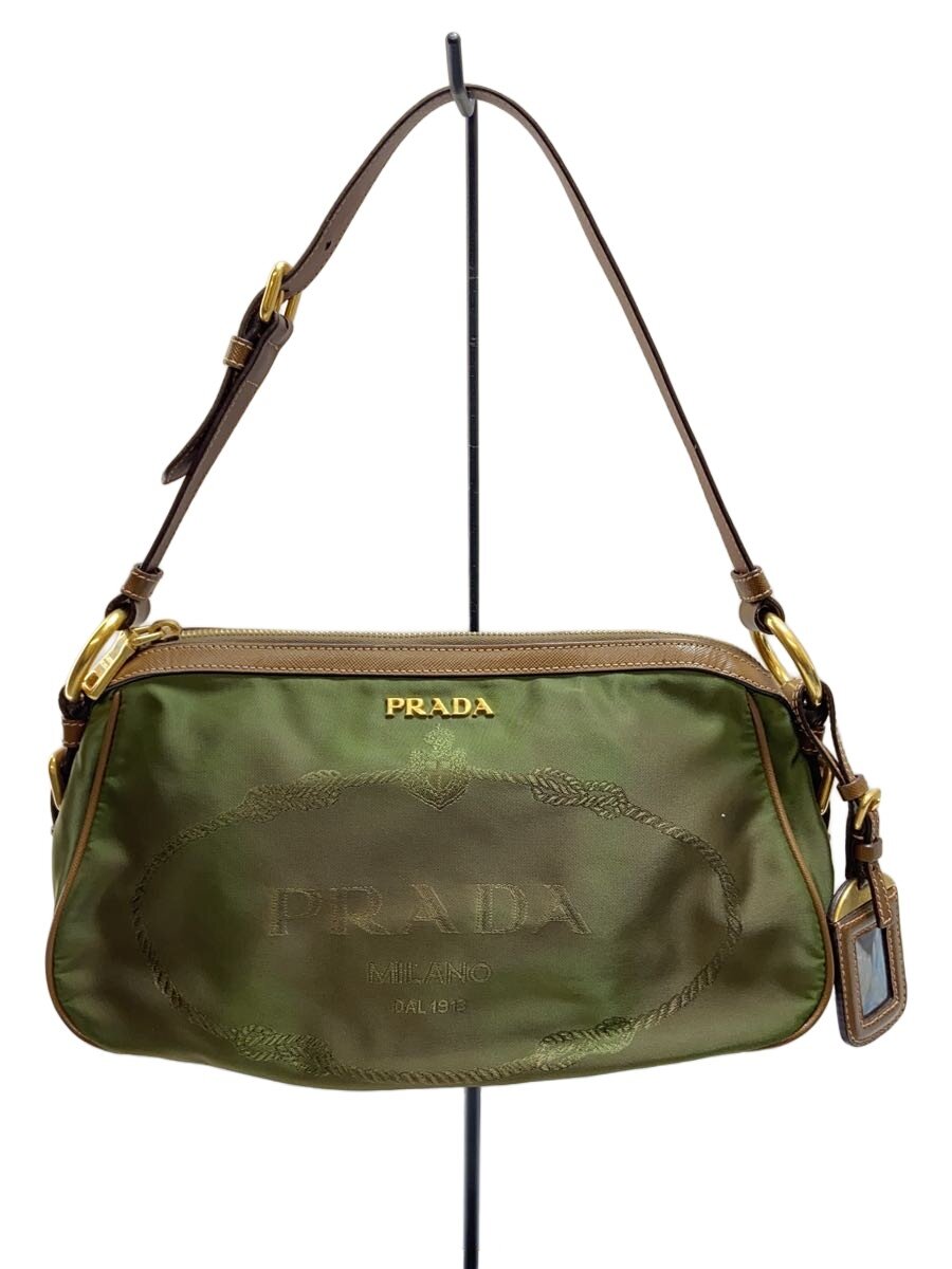 【中古】PRADA◆トートバッグ/ナイロン/KHK【バッグ】｜2ｎｄ STREET 店