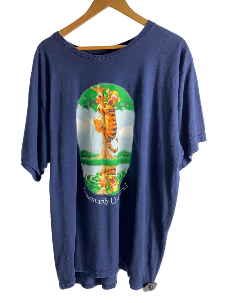 【中古】Disney◆プルオーバー/XXL/綿織物/NVY【メンズウェア】