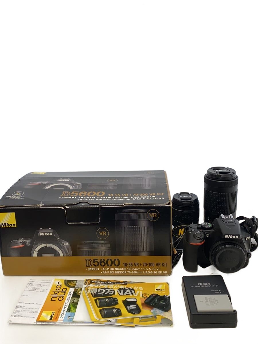 【中古】Nikon◆デジタル一眼カメラ D5600 ダブルズームキット【カメラ】