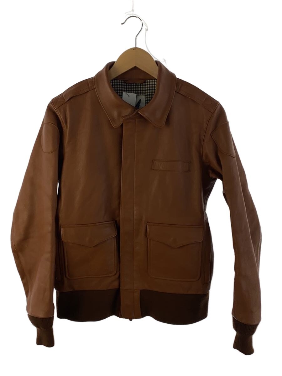 【中古】Quesorvel◆レザージャケット・ブルゾン/44/レザー/BRW/無地/CWL-BL08011【メンズウェア】｜2ｎｄ STREET 店