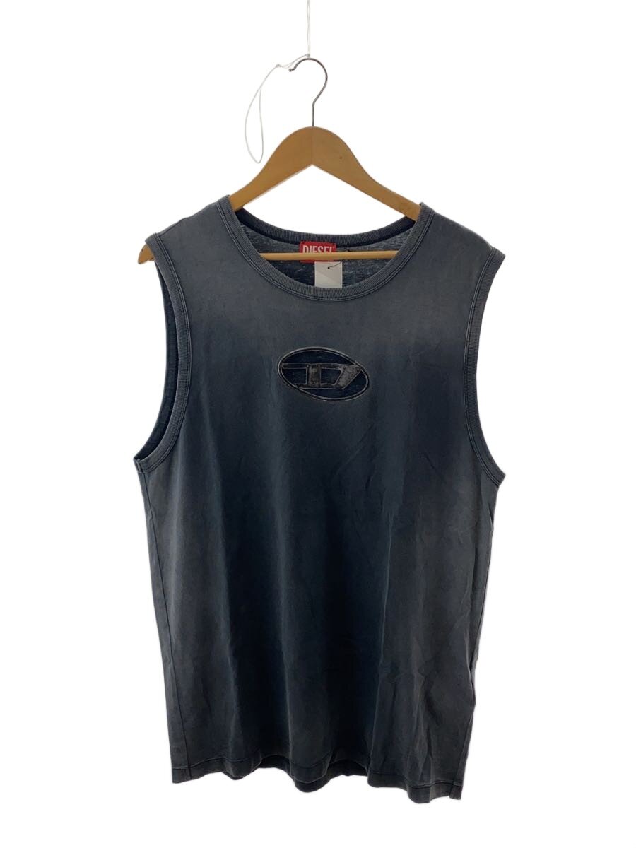 【中古】DIESEL◆T-Brico Tank Top/貯蔵タンクとっ始め/XL/綿織物/NVY/無地/0CHBI【メンズウェア】