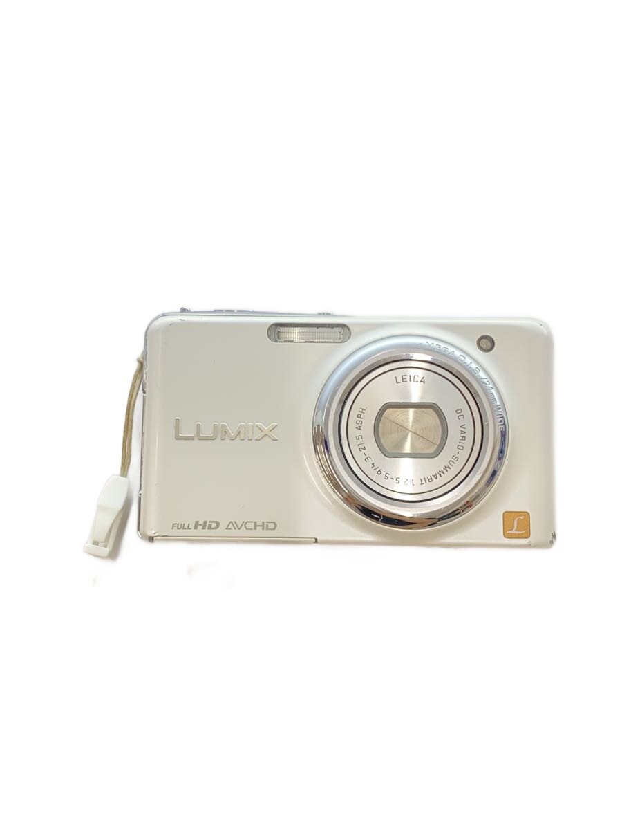 【中古】Panasonic◆デジタルカメラ LUMIX DMC-FX77-W [リリーホワイト]//【カメラ】｜2ｎｄ STREET 店