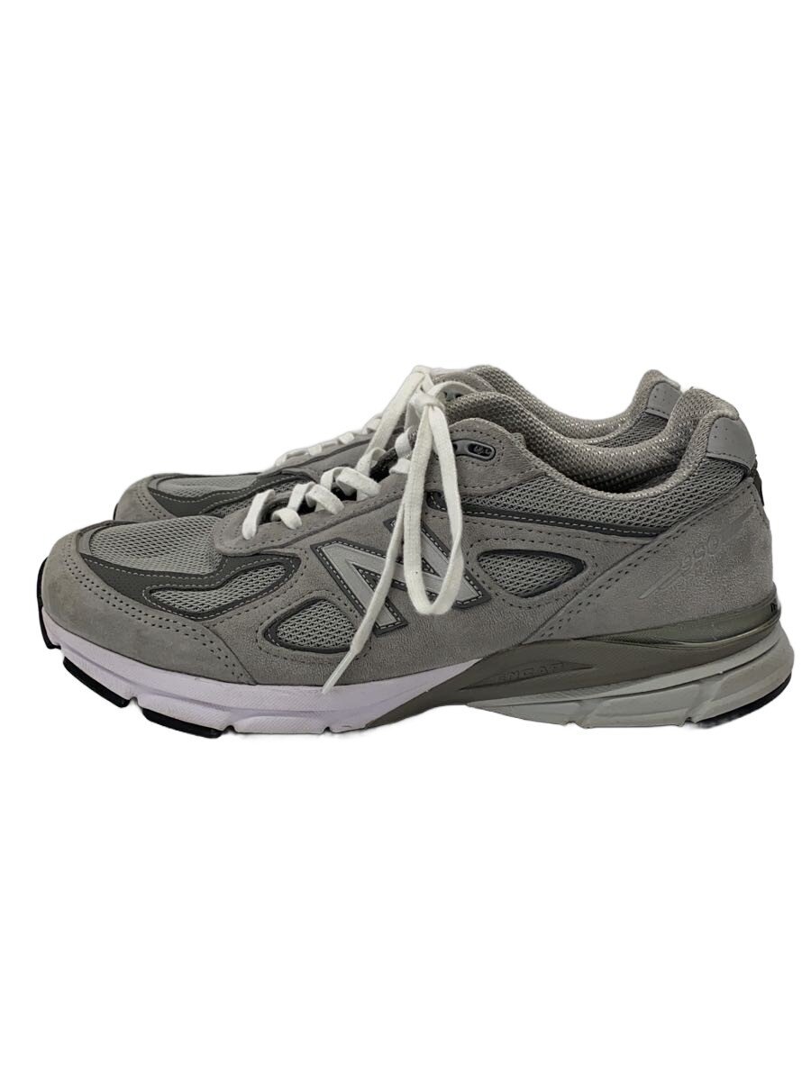 【中古】NEW BALANCE◆ローカットスニーカー/27.5糎/GRY/スウェード/U990GR4【シューズ】