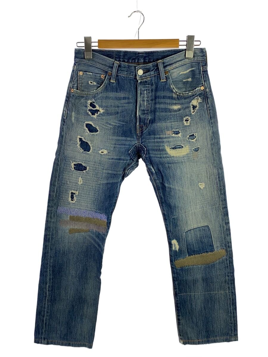 【中古】Levi’s◆下つ方/501/リメイク/産業ジーンズ/衝突ジーンズ/30/綿織物/BLU/00501-1164【メンズウェア】