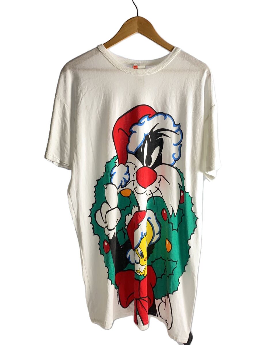 【中古】プルオーバー/--/綿織物/WHT【メンズウェア】