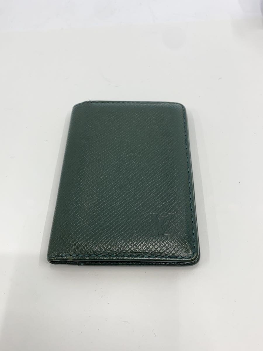 【中古】LOUIS VUITTON◆オーガナイザー・ドゥ・ポッシュ_タイガ/レザー/GRN/メンズ【服飾雑貨他】｜2ｎｄ STREET 店