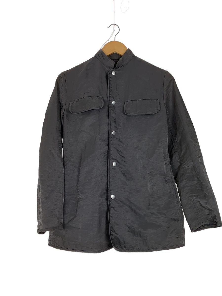 【中古】YOHJI YAMAMOTO◆テーラードジャケット/3/ナイロン/GRY【レディース御召しもの】