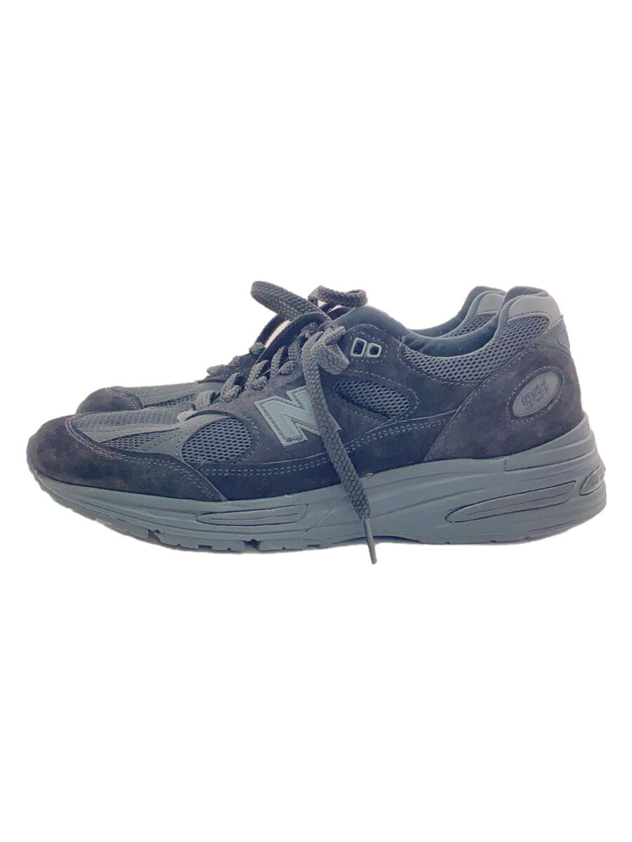 【中古】NEW BALANCE◆U991/黒いこと/US8.5/BLK【シューズ】