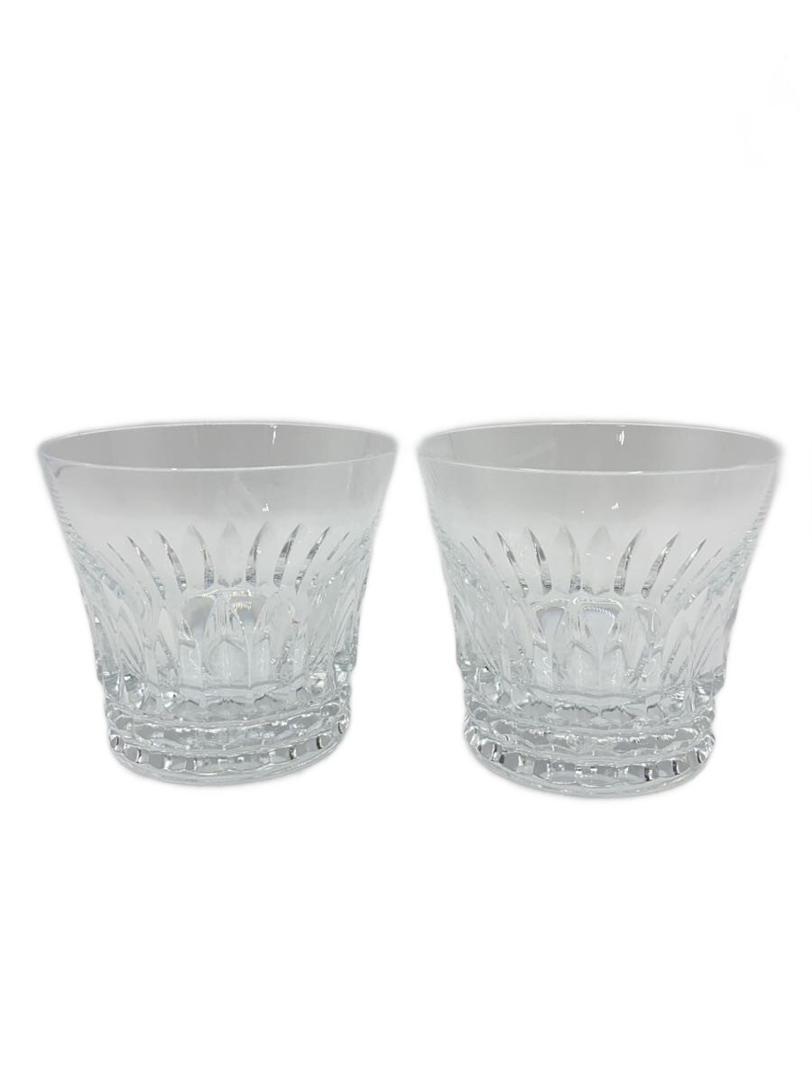 【中古】Baccarat◆ロックグラス/2点セット/CLR【キッチン用品】