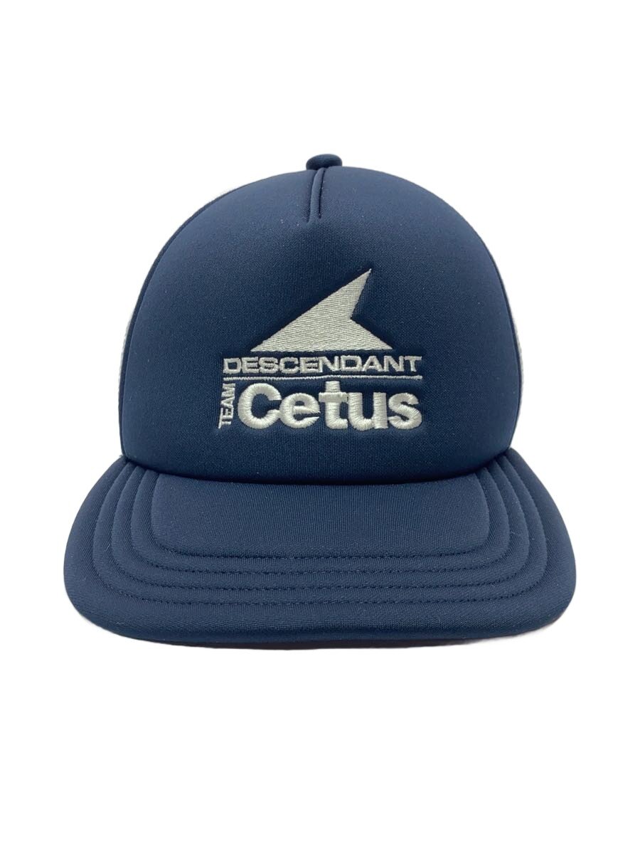 【中古】DESCENDANT◆メッシュ旗がしら/--/ポリエステル/NVY/無地/メンズ【服飾雑貨他】