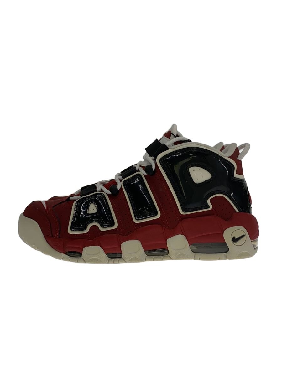 【中古】NIKE◆AIR MORE UPTEMPO 96/27糎/RED/921948-600【シューズ】