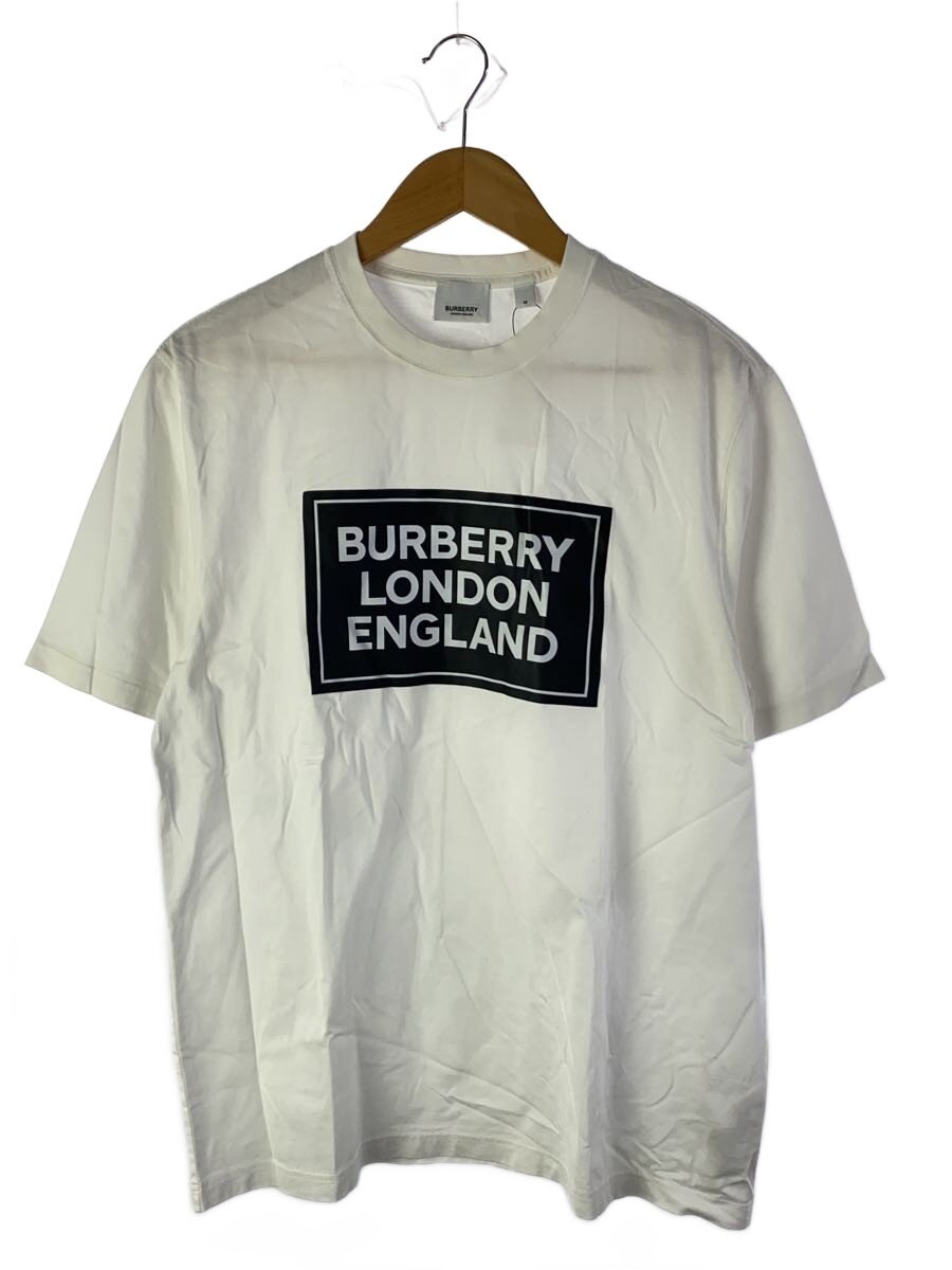 【中古】BURBERRY◆プルオーバー/M/綿織物/WHT/8084338【メンズウェア】
