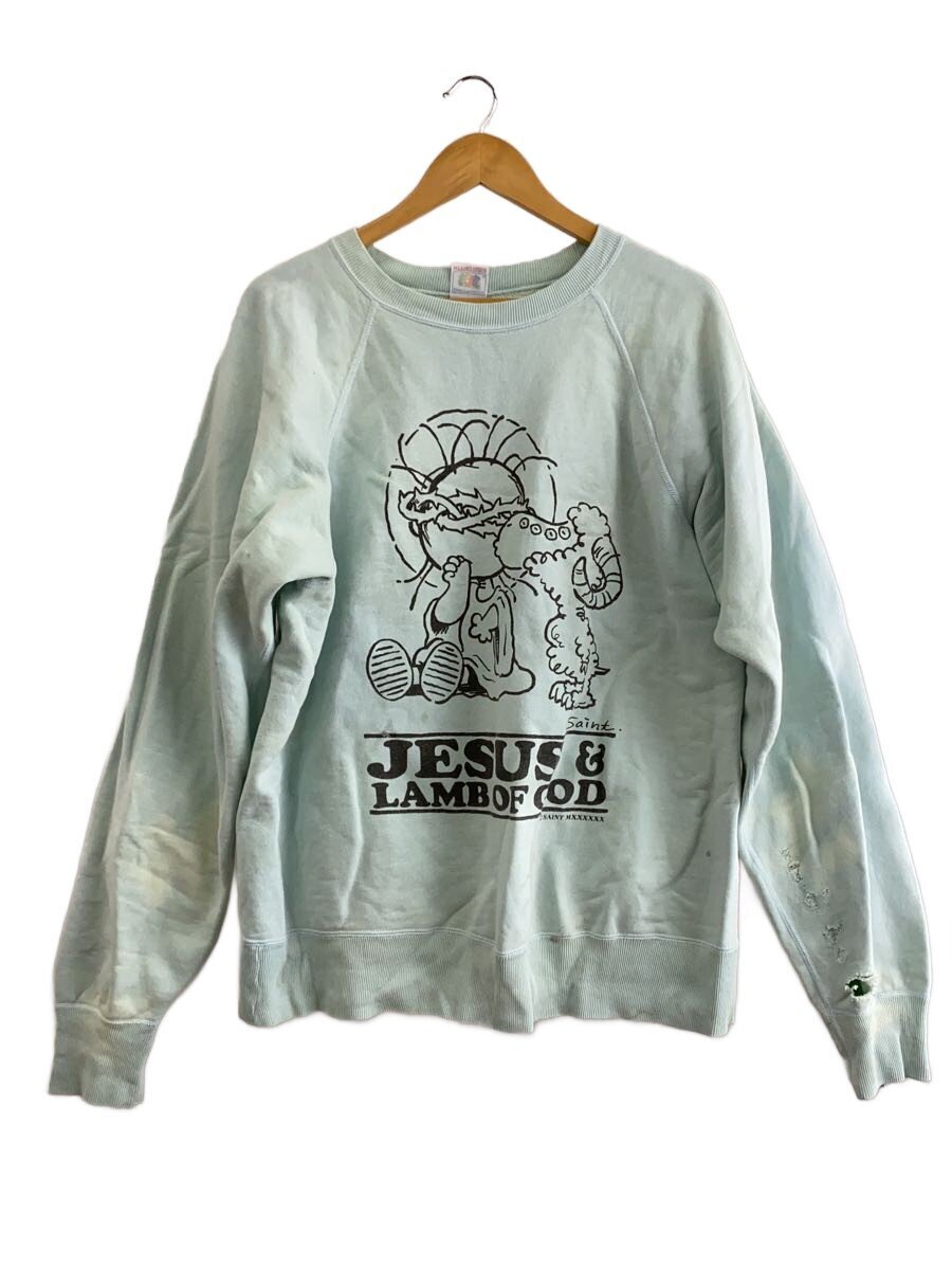 【中古】SAINT MICHAEL◆スウェット/L/コットン/GRN/無地/SM-A23-0000-024/? NULL ?//【メンズウェア】|2nd STREET 店