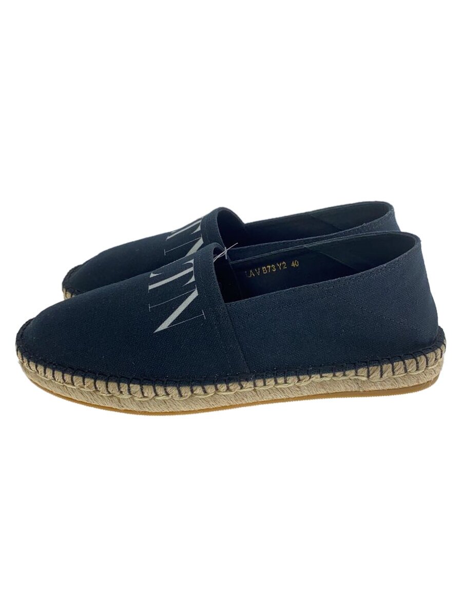 【中古】VALENTINO GARAVANI◆エスパドリーユ/40/BLK/キャンバス/VY2S0B73【シューズ】｜2ｎｄ STREET 店