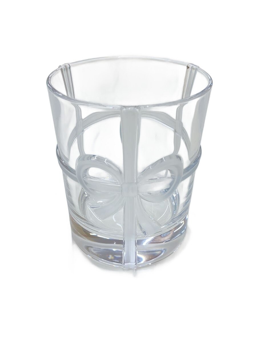 【中古】TIFFANY&Co.◆ボウグラス/2点セット/CLR/リボン【キッチン用品】