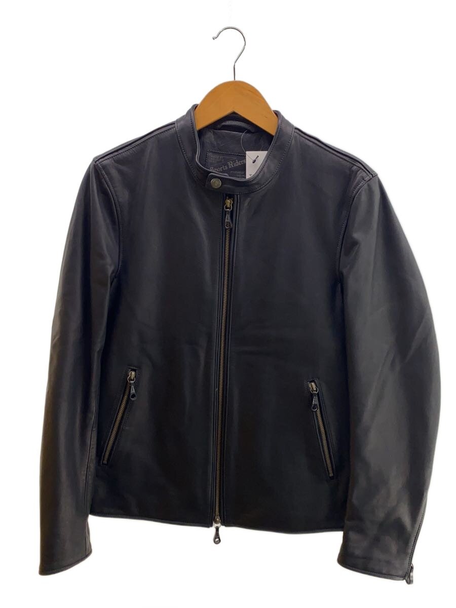 【中古】MR.OLIVE◆SPORTS RIDERS/シングルライダースジャケット/M/牛革/BLK/無地/ME-701【メンズウェア】|2nd STREET 店
