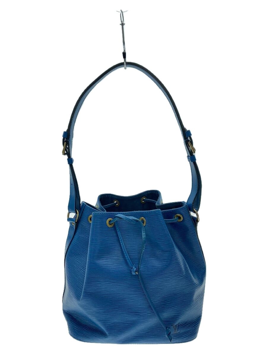 【中古】LOUIS VUITTON◆プチ・ノエ_エピ_NVY/なめし革/米国海軍//【御徒面子】