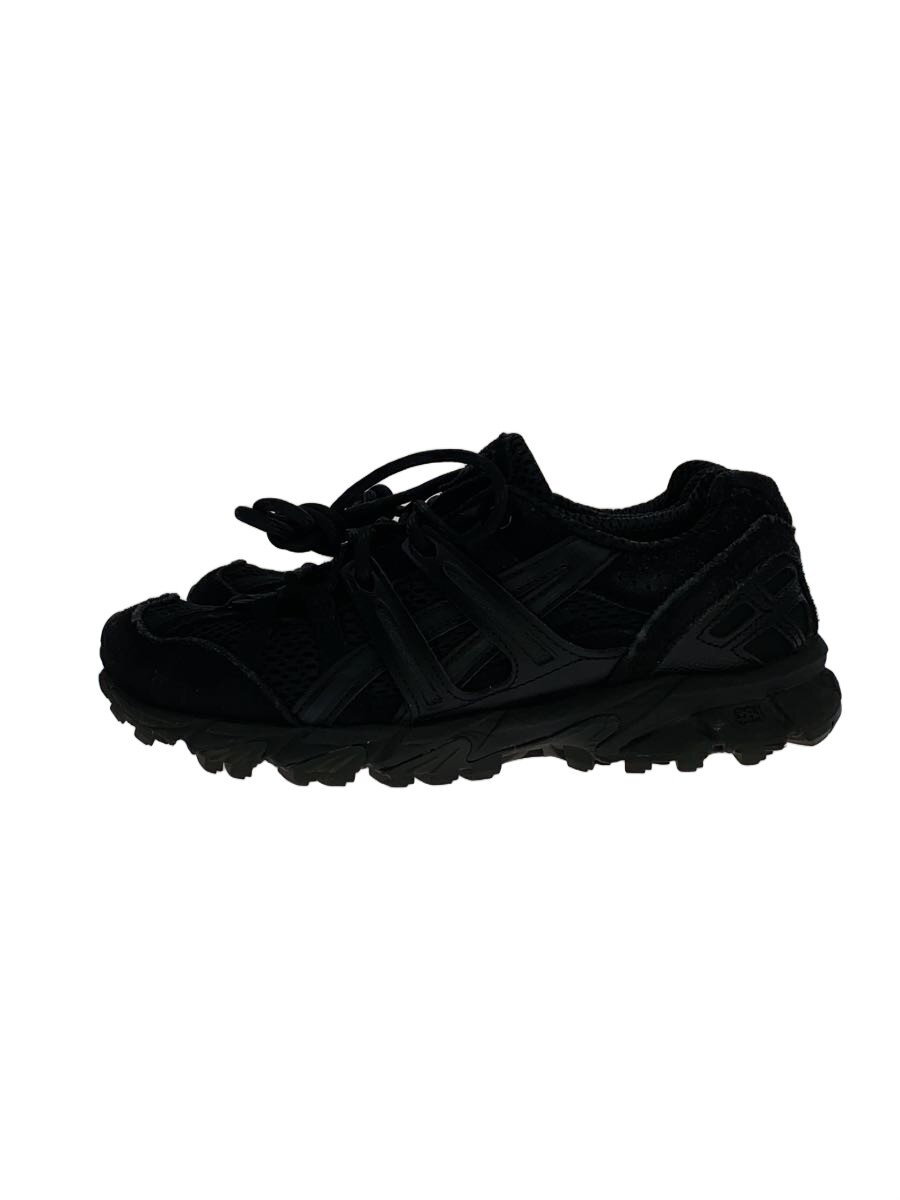【中古】ASICS◆GEL-NYC/ローカットスニーカー/23糎/BLK/F621124/スウェード/スレ有【シューズ】