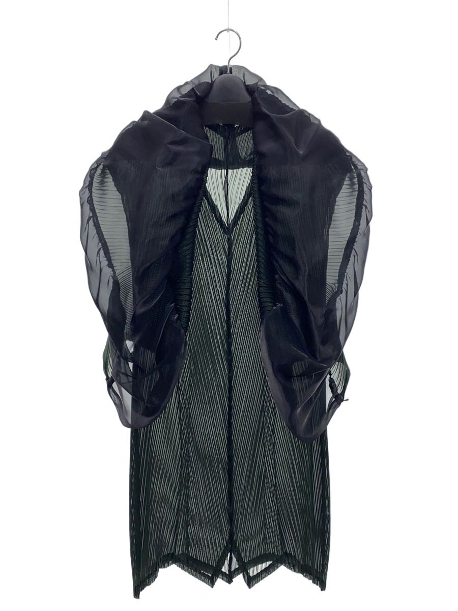 【中古】ISSEY MIYAKE◆ノースリーブ衣装/2/ポリエステル/GRN/IM03FH737【レディースお召しもの】