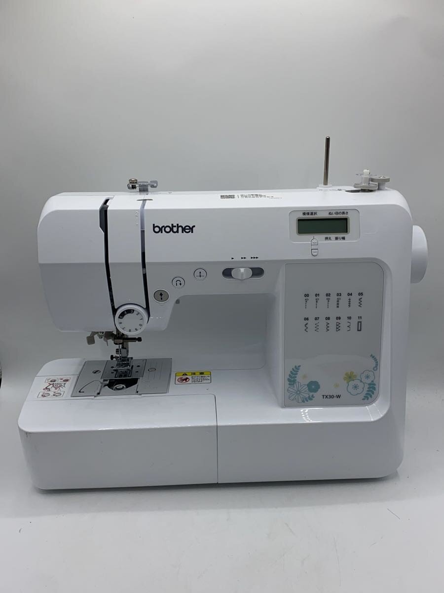 【中古】brother◆ミシン TX30-W CPN5101【家電・ビジュアル・オーディオ】