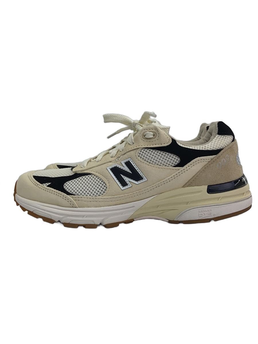 【中古】NEW BALANCE◆U993/白いこと/27珊/WHT【シューズ】