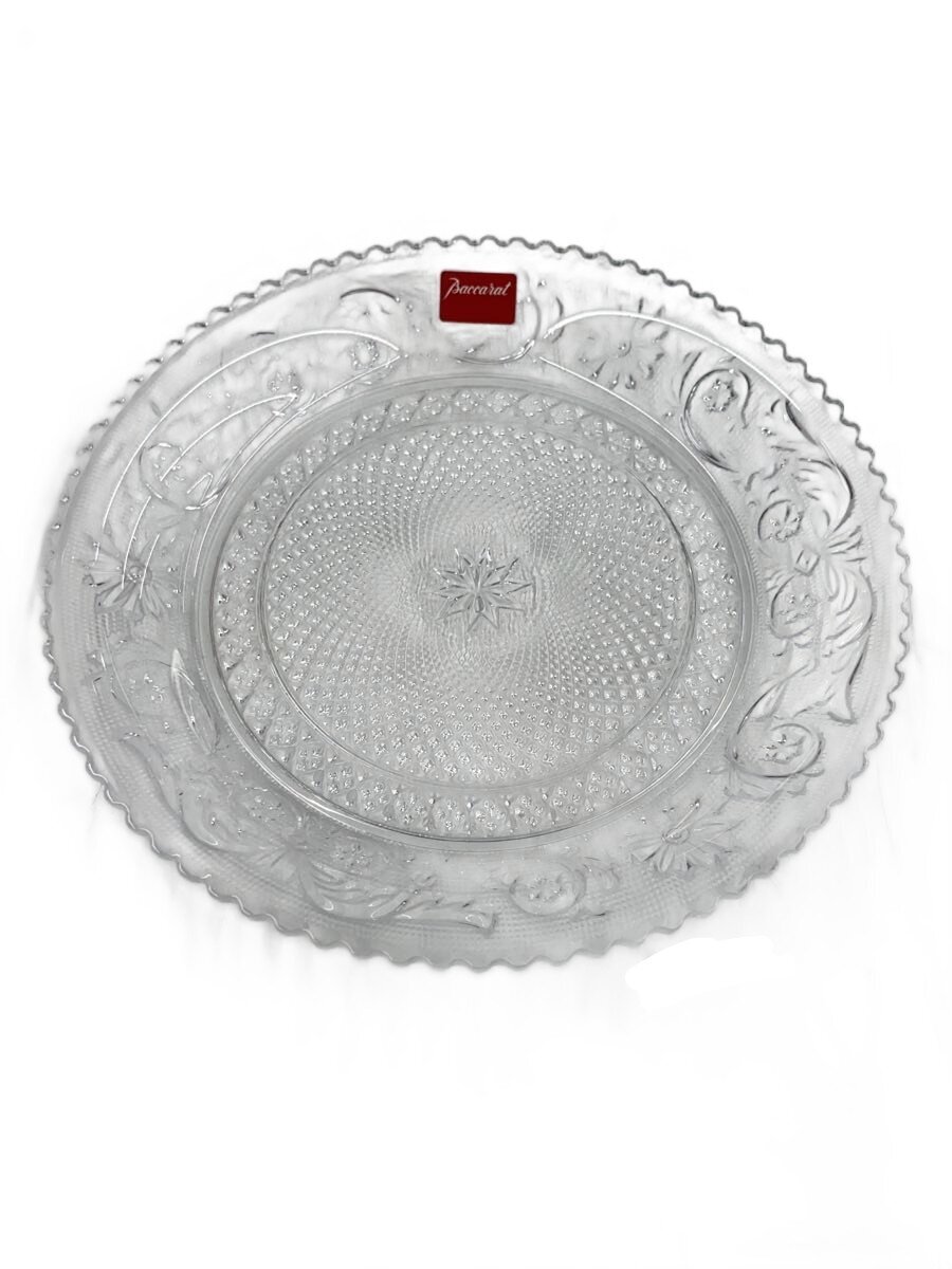 楽天市場】バカラ Baccarat プレート 2つセット アラベスク デザート