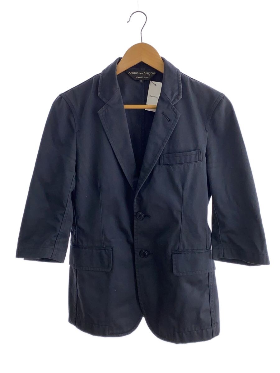 【中古】COMME des GARCONS HOMME PLUS◆テーラードジャケット/XS/コットン/GRY/PI-J116【メンズウェア】|2nd STREET 店