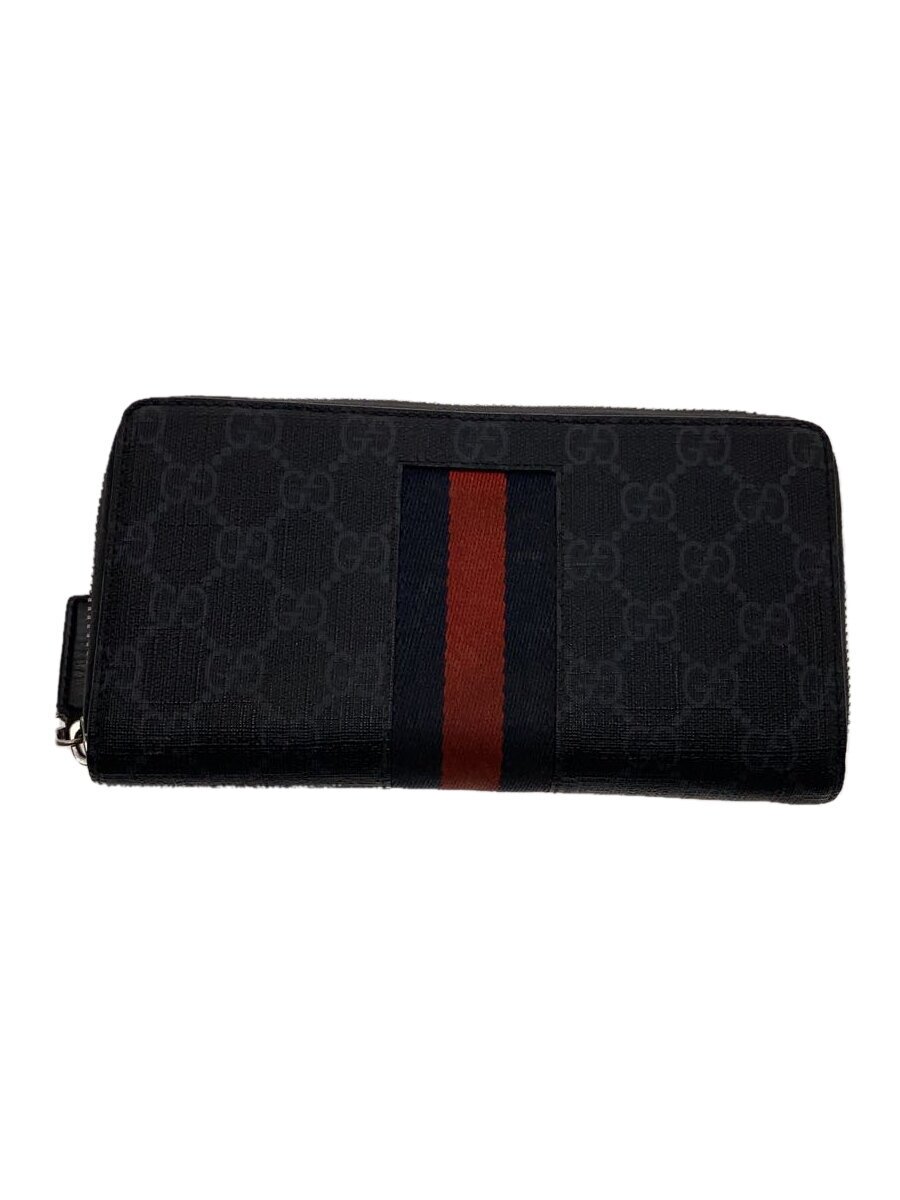 【中古】GUCCI◆長金入れ/--/BLK/メンズ/408831//【服飾雑貨他】