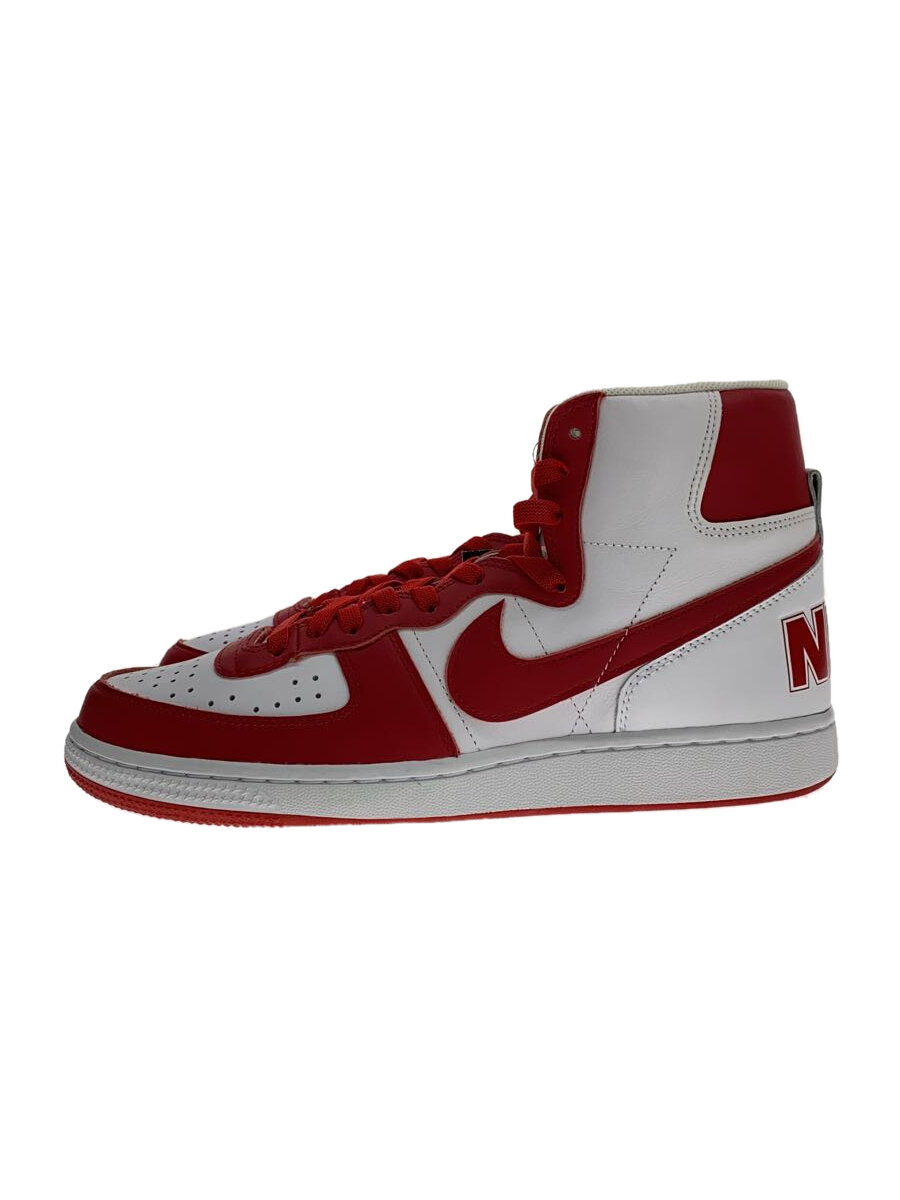 【中古】NIKE◆TERMINATOR HIGH_ターミネーター HIGH/28珊/WHT【シューズ】