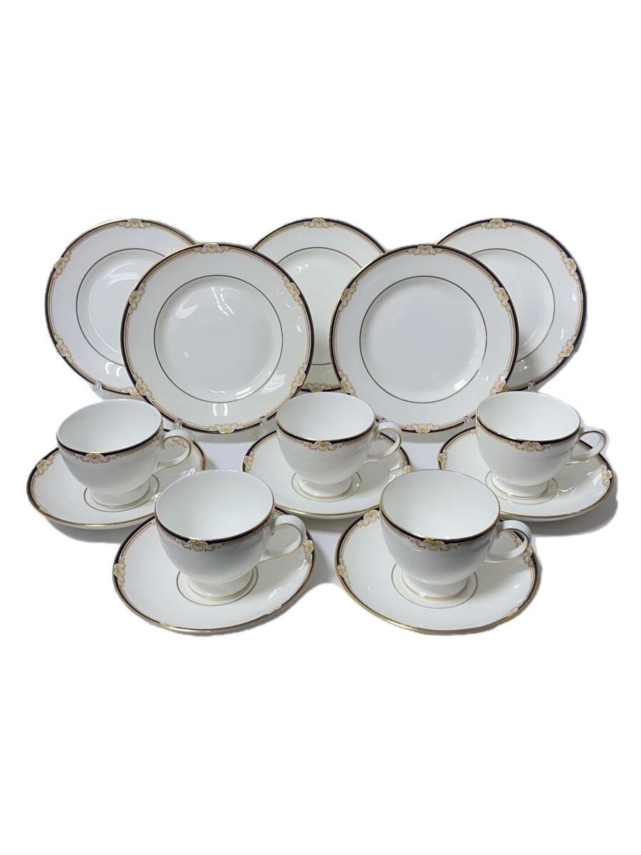 【中古】WEDGWOOD◆優勝杯\u0026平円盤/5点仕掛ける/WHT【御厨子所備品】
