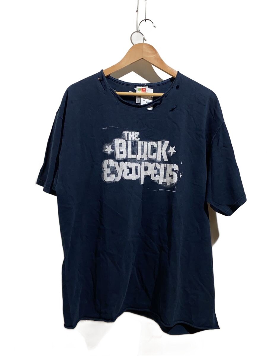 【中古】FRUIT OF THE LOOM◆00s/BLACK EYED PEAS/プルオーバー/XL/綿織物/BLK//【メンズウェア】