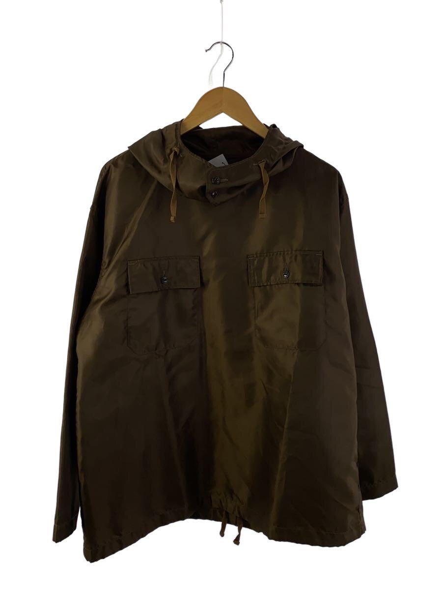 【中古】Engineered Garments◆Cagoule Shirt/カグールシャツ/パーカー/S/ポリエステル/KHK【メンズウェア】