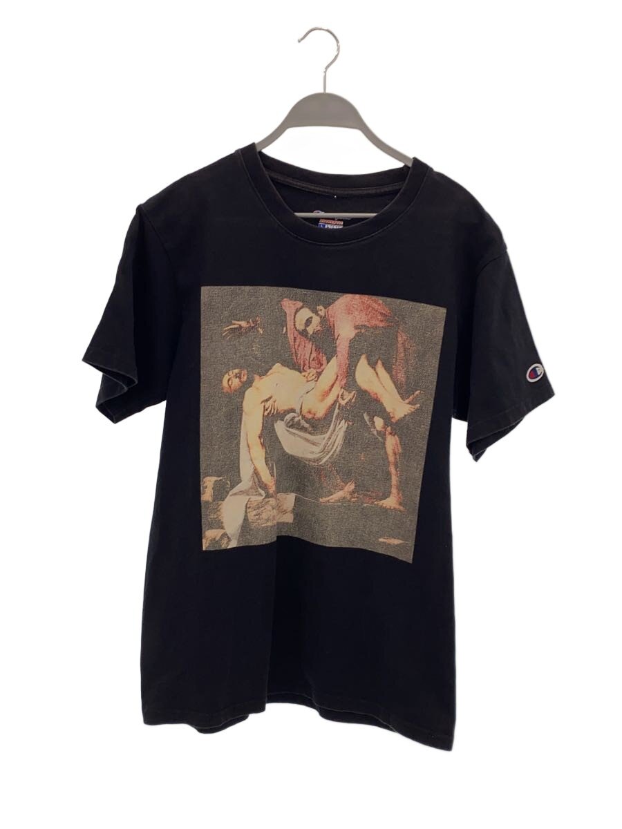 【中古】Champion◆プルオーバー/L/綿織物/BLK【メンズウェア】