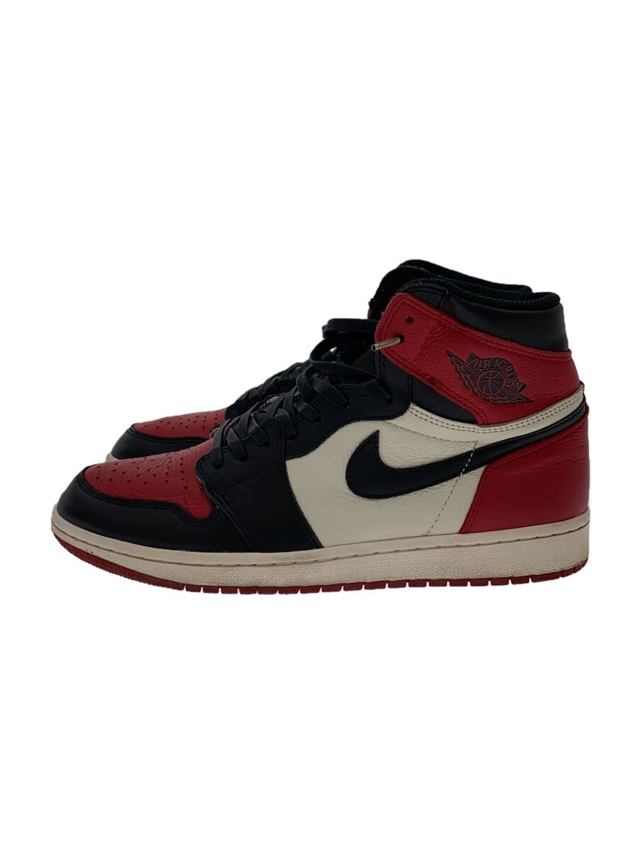 【中古】NIKE◆Air Jordan 1 Retro High OG/ハイカットスニーカー/27.5珊/RED/555088-610【シューズ】