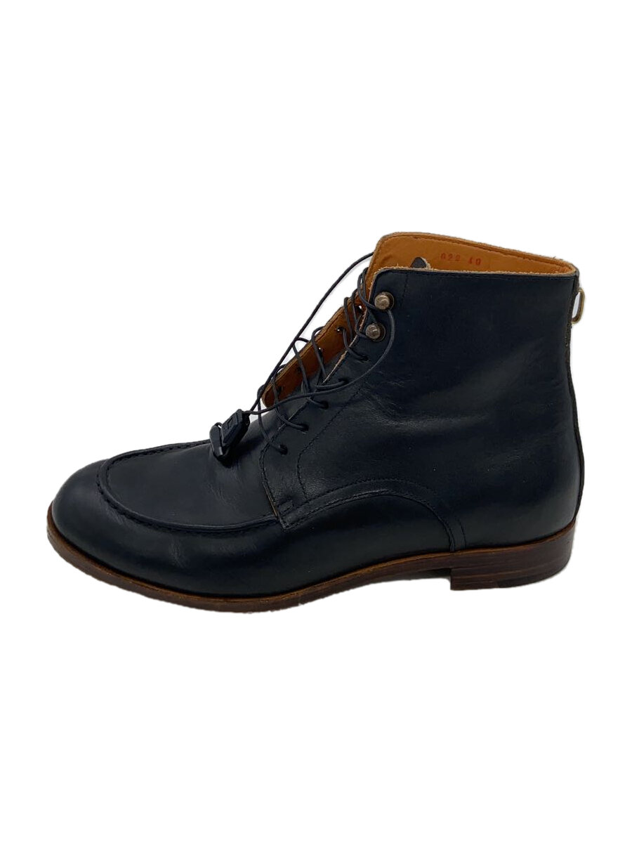 【中古】EGG/レースアップブーツ/40/BLK/なめし革/022【シューズ】