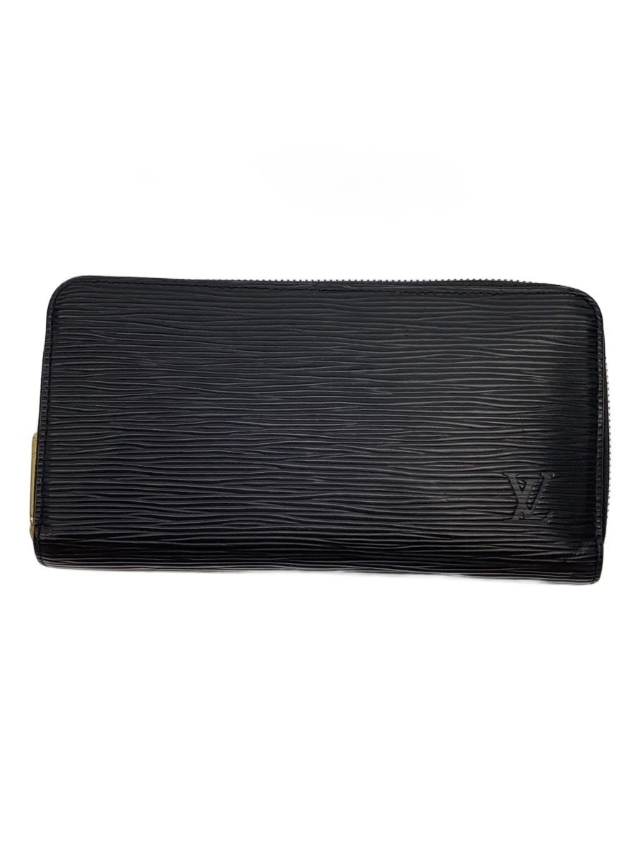 【中古】LOUIS VUITTON◆ジッピー・ウォレット_エピ/なめし革/無地/メンズ【服飾雑貨他】