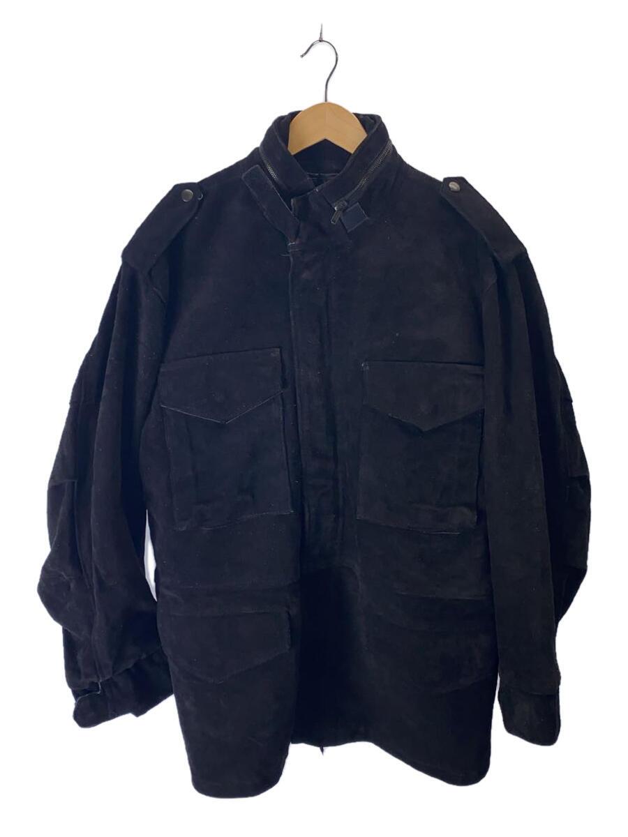 【中古】Schott◆90s/FIELD COAT/ジャケット/42/スウェード/BLK/382441【メンズウェア】|2nd STREET 店
