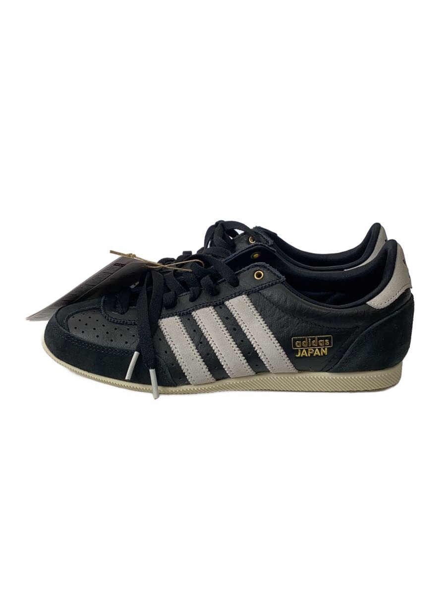 【中古】adidas◆JAPAN_ジャパン/25糎/BLK【シューズ】