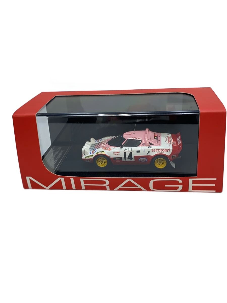 【中古】MIRAGE◆ミニカー/Lancia Stratos HF#14 1977モンテカルロ【ホビー】